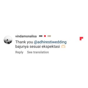 Testimoni Customer Adhiresti Kebaya