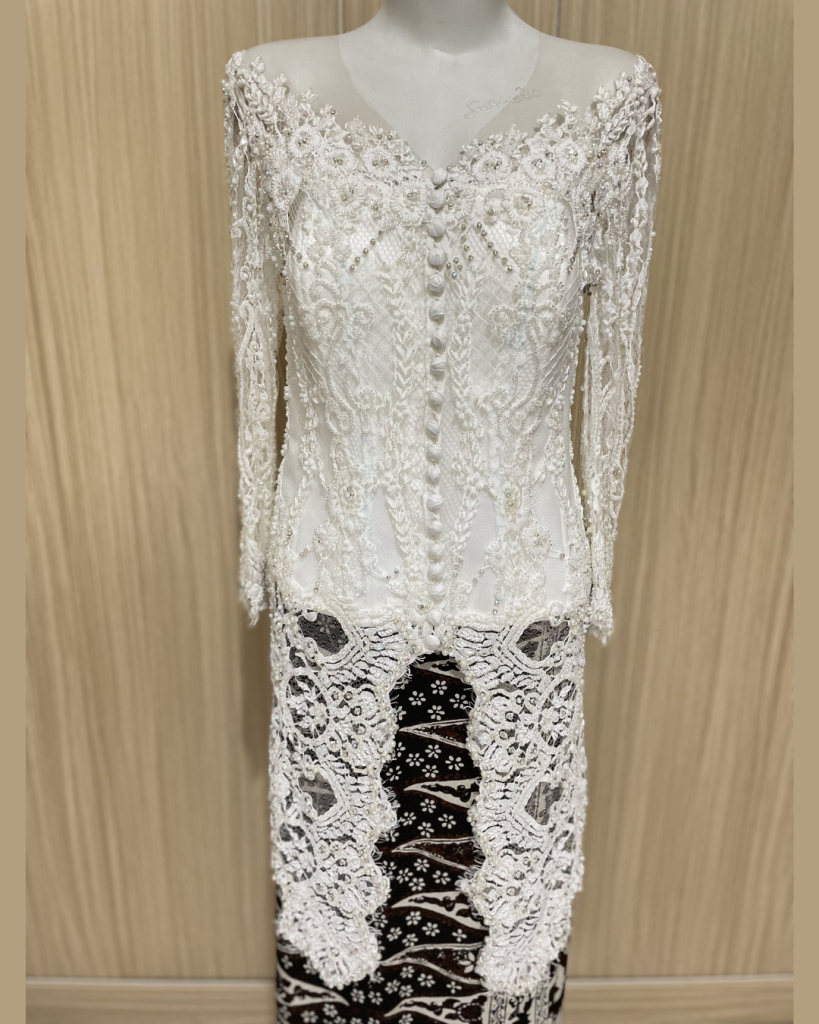 Kebaya Pengantin Custom Jerman (4) Kebaya pengantin custom untuk pernikahan di Jerman (Adhiresti Kebaya)